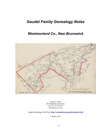 Genealogy Notes - Arslanmb.org