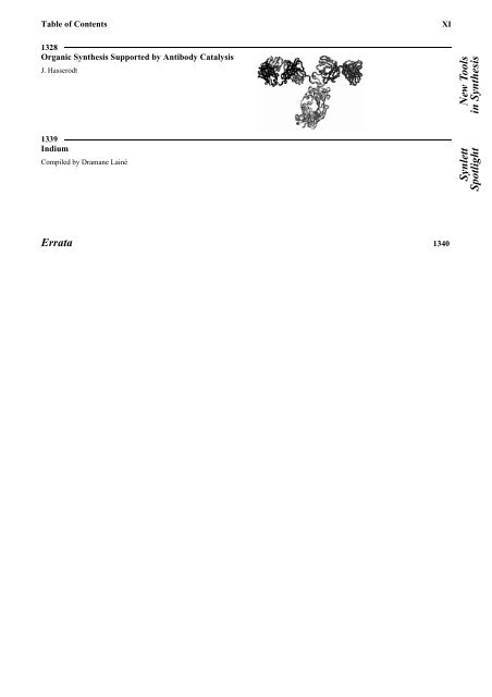 Accoun ts Letters - Thieme Chemistry