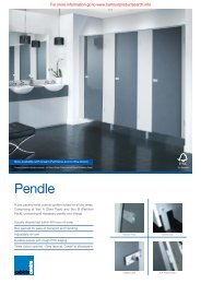 Pendle - Box Packed Toilet Cubicle System - BD Online Product ...