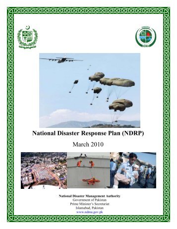National Disaster Response Plan (NDRP) March 2010 - NDMA