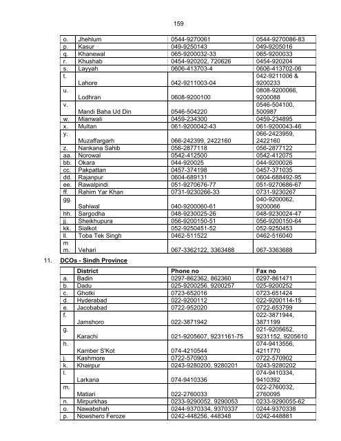 National Disaster Response Plan (NDRP) March 2010 - NDMA