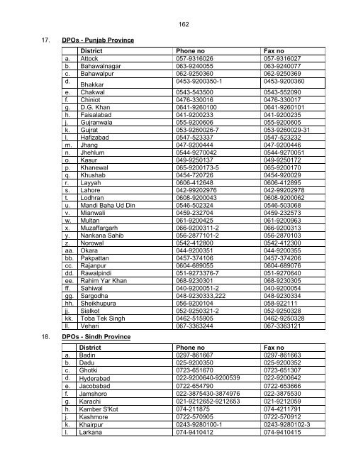 National Disaster Response Plan (NDRP) March 2010 - NDMA