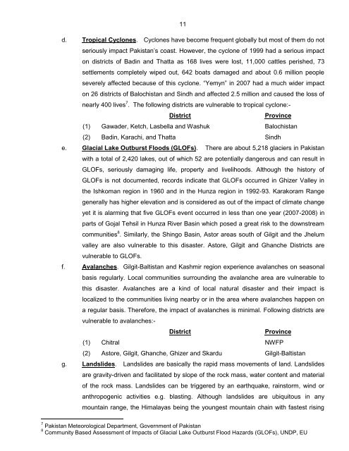 National Disaster Response Plan (NDRP) March 2010 - NDMA