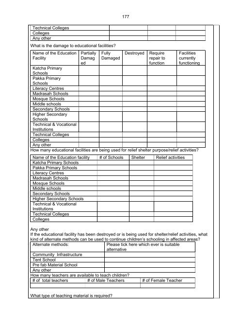 National Disaster Response Plan (NDRP) March 2010 - NDMA