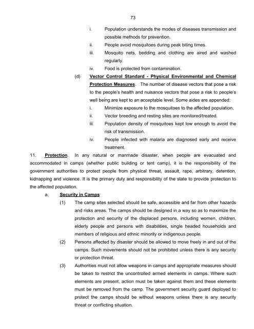 National Disaster Response Plan (NDRP) March 2010 - NDMA