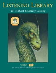 spring/summer 2011 recent releases — young & middle grade