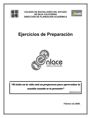 Ejercicios de Preparación - Tebaev