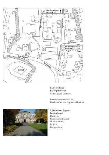 Lageplan (PDF) - Herzog August Bibliothek Wolfenbüttel