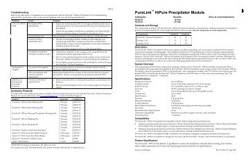 PureLink™ HiPure Precipitator Module - Invitrogen