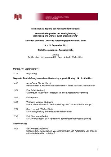 Tagungsprogramm (PDF)