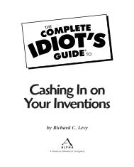 Cashing In on Your Inventions - Home Business | Money Making ...