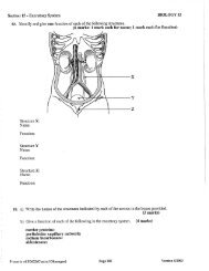 Section 15 - Excretory System BIOLOGY 12 62. Identify and give one ...