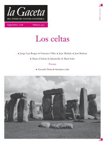 La Gaceta del FCE. Septiembre de 2008 - Fondo de Cultura ...