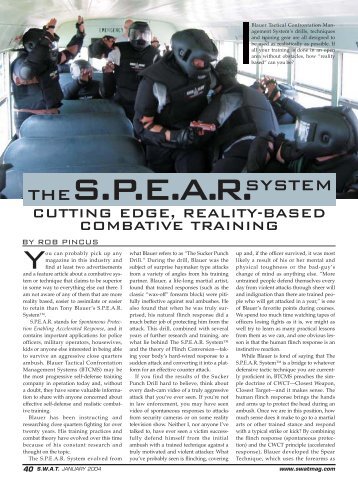 January 2004 - The S.P.E.A.R. System - AR15.com