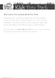The Cadbury World Fun Pack B/W PDF