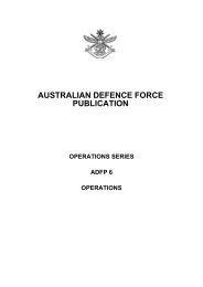 AUSTRALIAN DEFENCE FORCE PUBLICATION