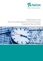 Brochure HAFAS Smart ITCS - HaCon