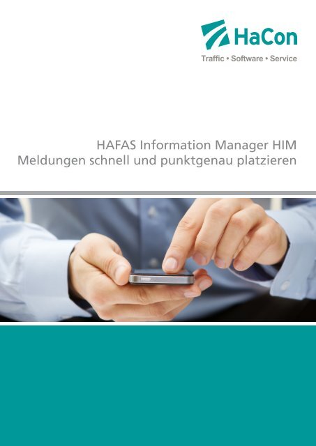 Broschüre HAFAS Information Manager HIM - HaCon