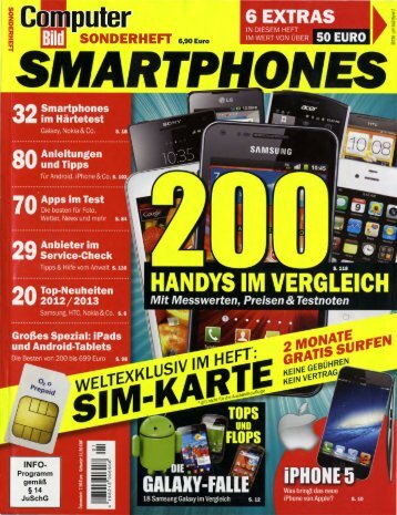 ComputerBild Sonderheft 2012 Smartphones