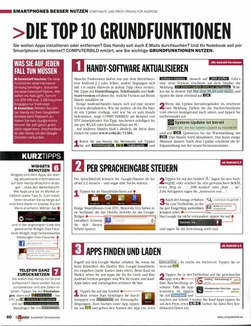 ComputerBild Sonderheft 2012 Smartphones