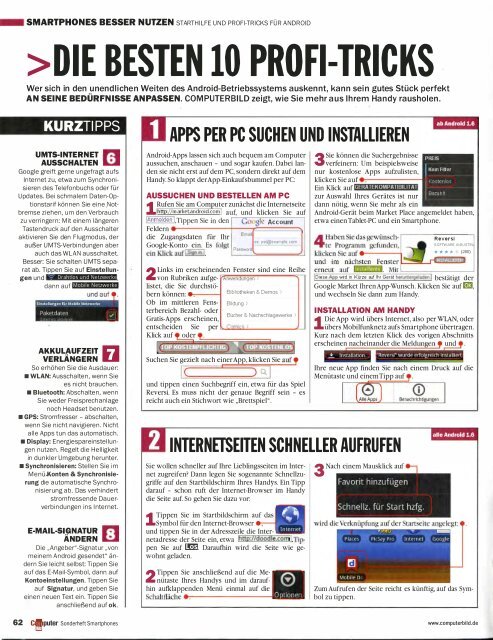 ComputerBild Sonderheft 2012 Smartphones