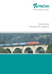 Brochure Consulting: Transport & Logistics - HaCon