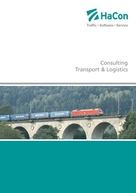 Brochure Consulting: Transport & Logistics - HaCon