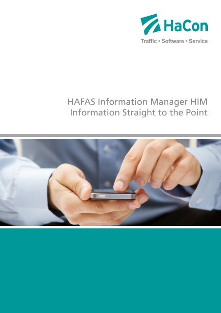 Brochure HAFAS Information Manager HIM - HaCon