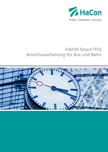 Broschüre HAFAS Smart ITCS - HaCon