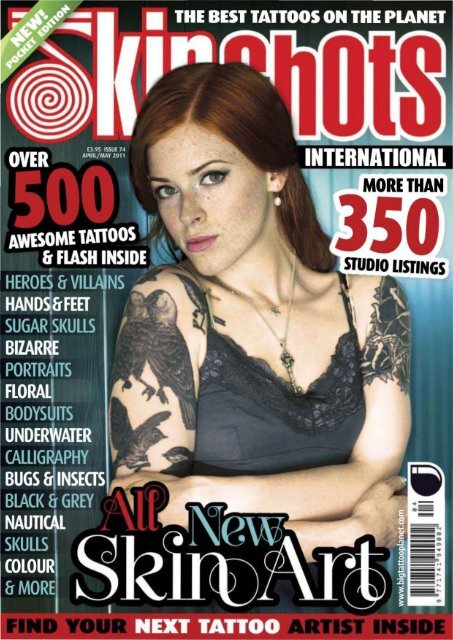 skin shots tattoo magazin april may 2011
