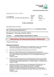 Einladung zum Bau-, Umwelt-, Dorfausschuss am 21.02.13