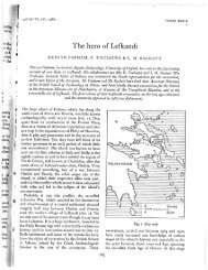 The hero of Lefkandi