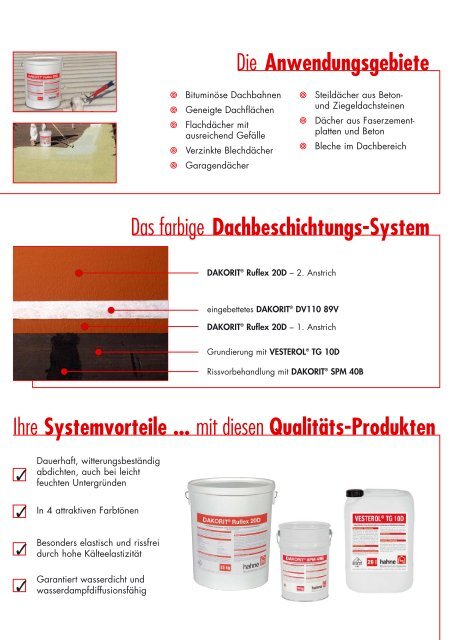 Prosp Dakorit Ruflex.indd - Heinrich Hahne GmbH & Co. KG