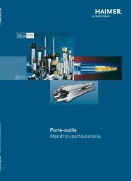 Porte-outils Mandrini portautensile 2011