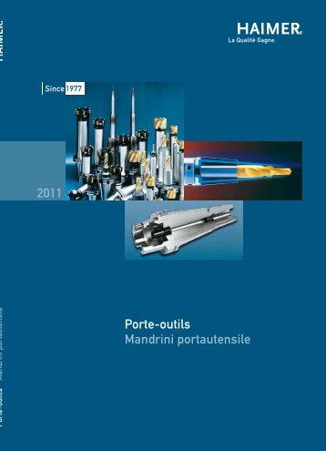 Porte-outils Mandrini portautensile 2011