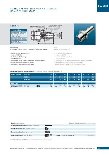 Power Clamp New Generation Schrumpfgerät/Shrink Fit Machine ...