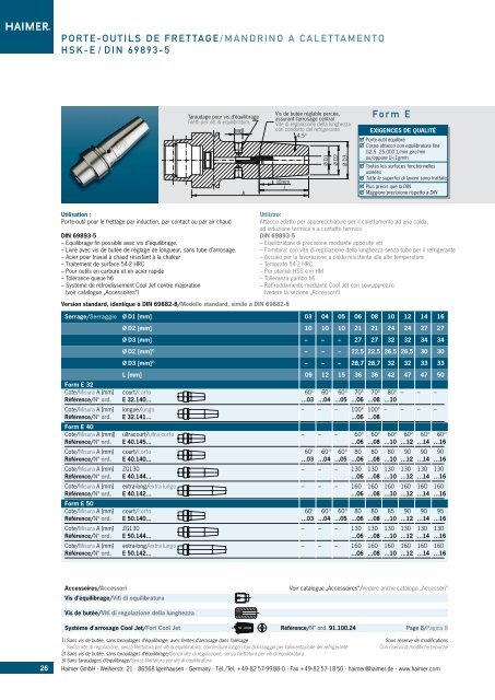 Power Clamp New Generation Machine de frettage ... - Haimer GmbH