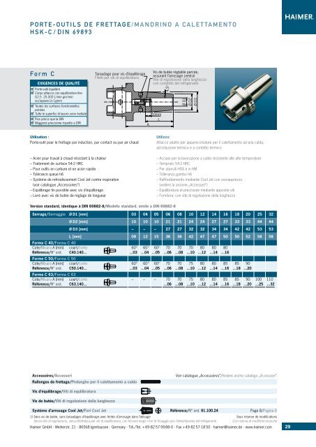 Power Clamp New Generation Machine de frettage ... - Haimer GmbH