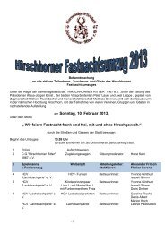 zugprogramm 2013 - Hirschhorner Ritter