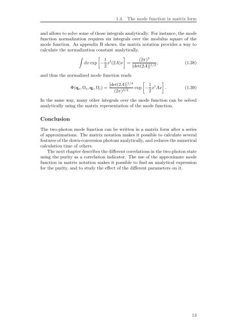 Spatial Characterization Of Two-Photon States - GAP-Optique