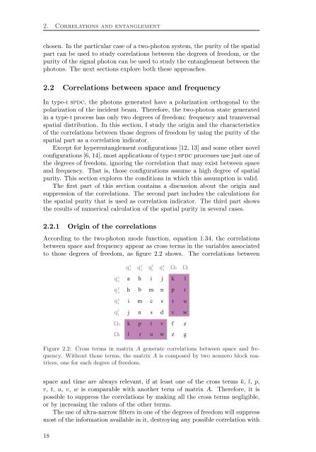 Spatial Characterization Of Two-Photon States - GAP-Optique