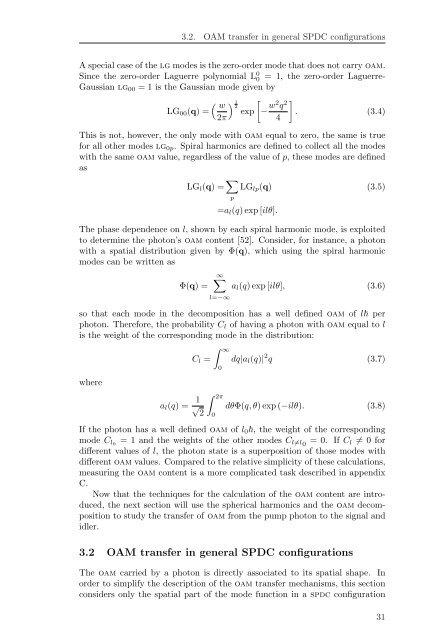 Spatial Characterization Of Two-Photon States - GAP-Optique