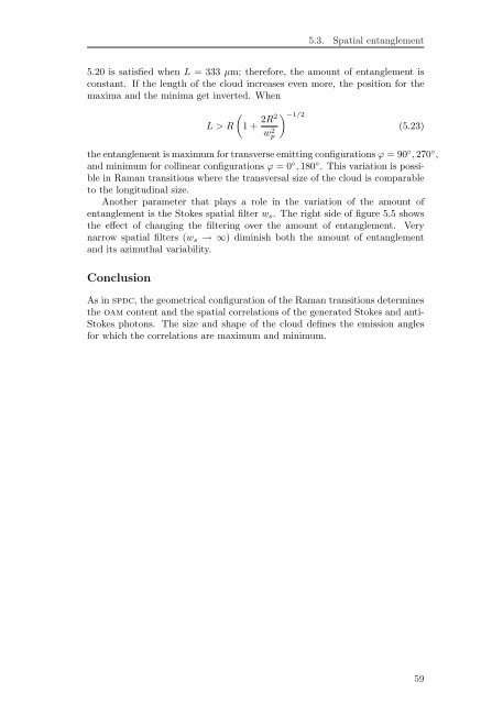 Spatial Characterization Of Two-Photon States - GAP-Optique