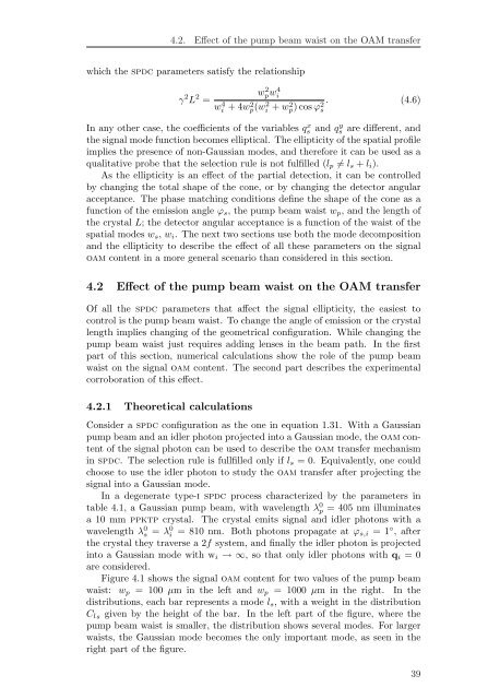 Spatial Characterization Of Two-Photon States - GAP-Optique