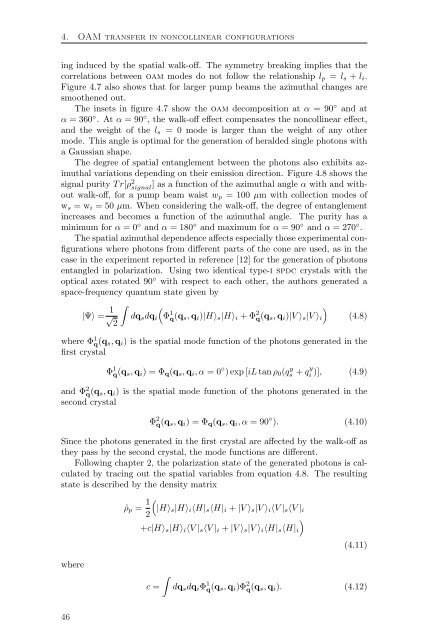 Spatial Characterization Of Two-Photon States - GAP-Optique