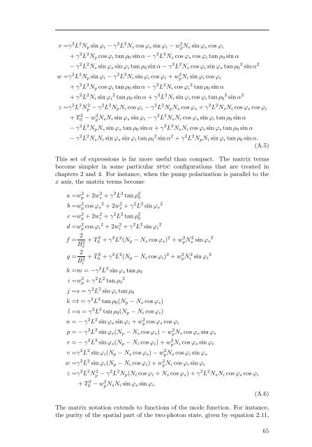 Spatial Characterization Of Two-Photon States - GAP-Optique