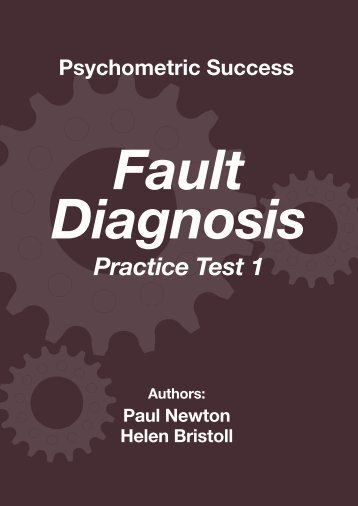 Fault Diagnosis Practice Test 1 - Psychometric Success