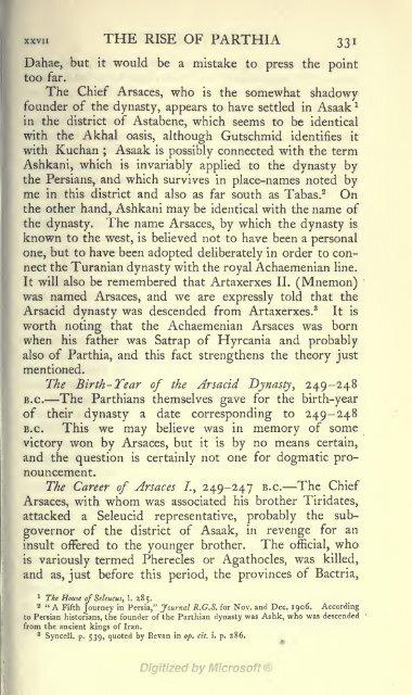 Sykes' History of Persia - Heritage Institute