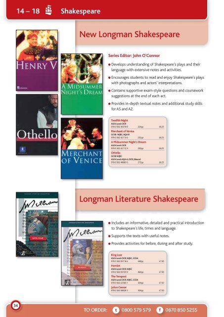 Longman English & Drama - Pearson Schools