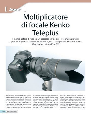 Moltiplicatore di focale Kenko Teleplus - Fotografia.it